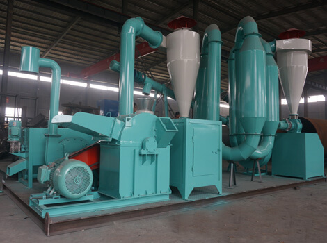 mobile wood pellet plant