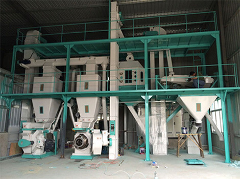 cattle feed pellet plant