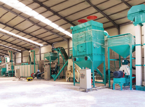 fish feed pellet plant