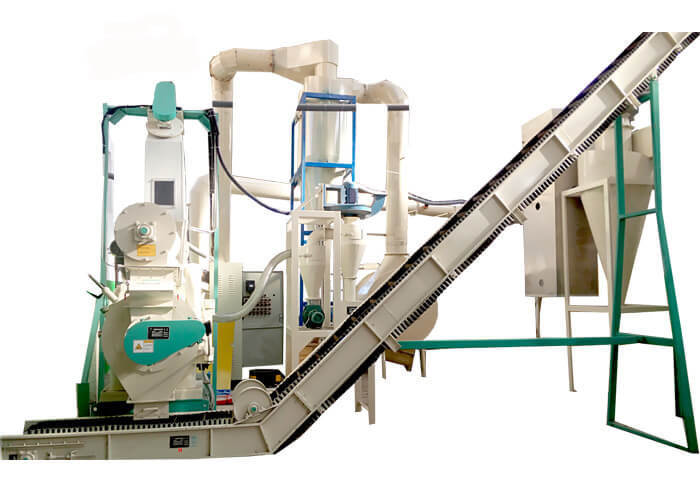 2ton giant king grass pellet production line