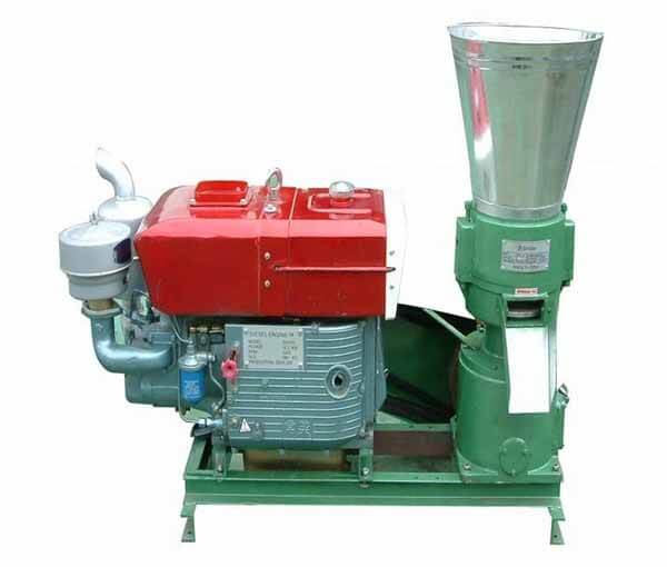 diesel wood pellet machine