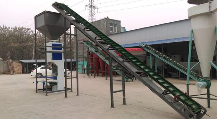 giant king grass pellet packaging machine