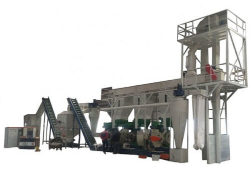 4-5T/H Palm Biomass Waste Pellet Plant