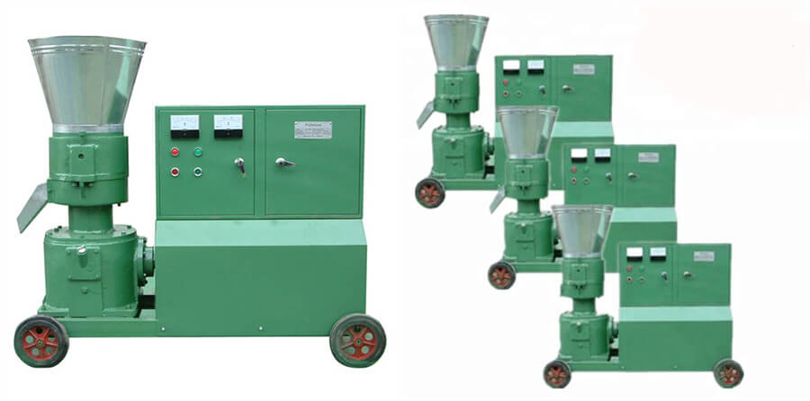 electric flat die feed pellet machine