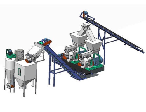 2T/H Pine Wood Pellet Plant