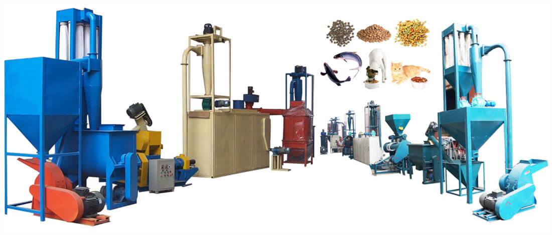 fish feed pellet plant